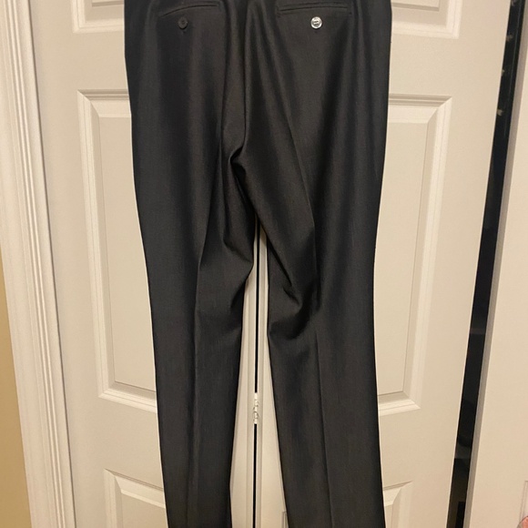 Worthington Women's Modern Fit Blue Denim Trouser Pants In Size 8 - Picture 6 of 15